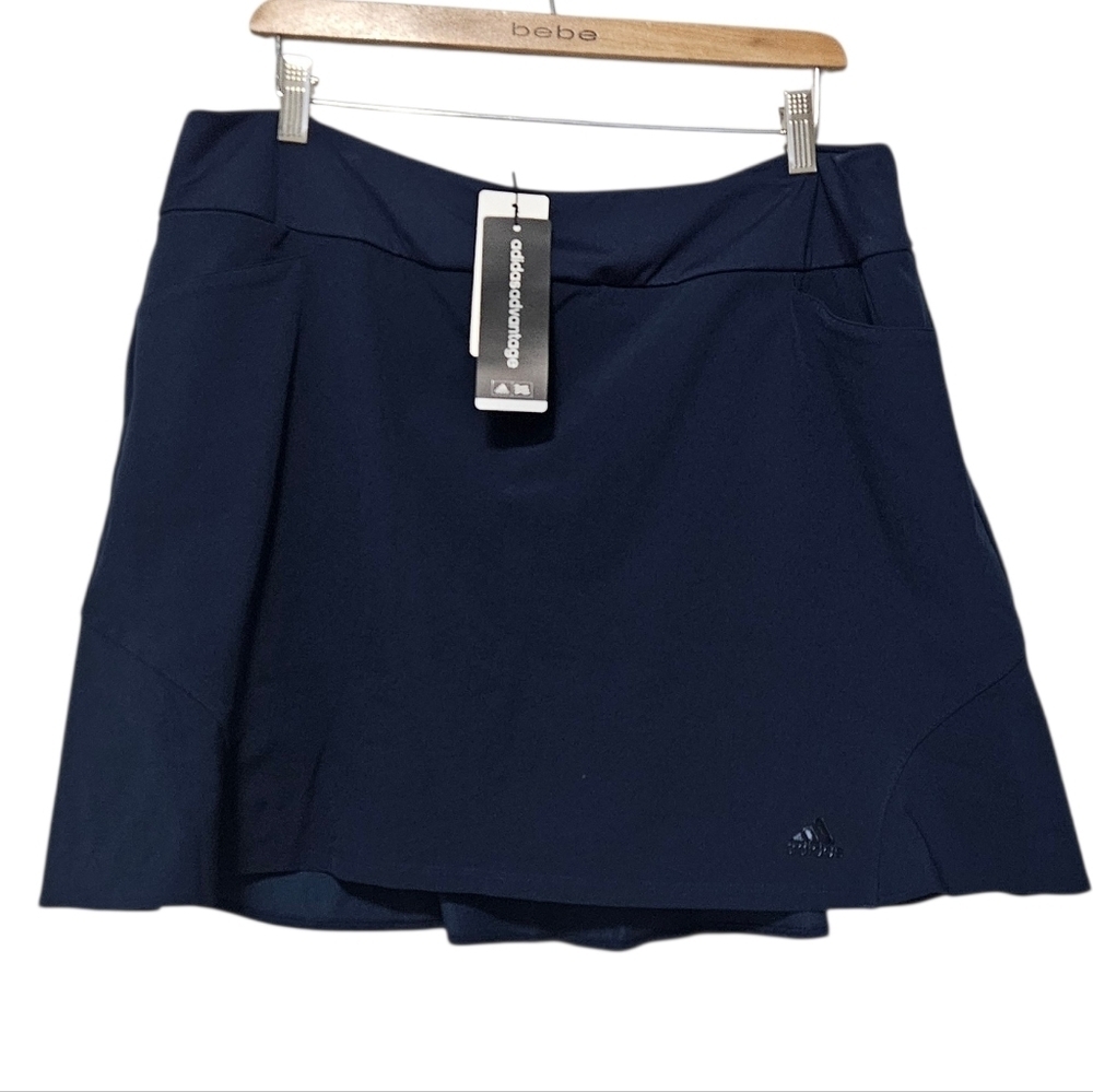 NWT Adidas Women's Navy Blue Golf Skort Size XL